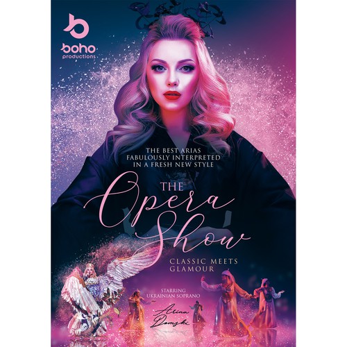 Key visual for THE OPERA SHOW - one of the most glamorous shows Design by Donn Marlou Ramirez