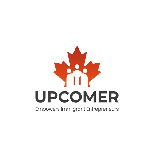 An Approachable Logo For A Company breaking down barriers for immigrant entrepreneurs in Canada Design by Designer Geek