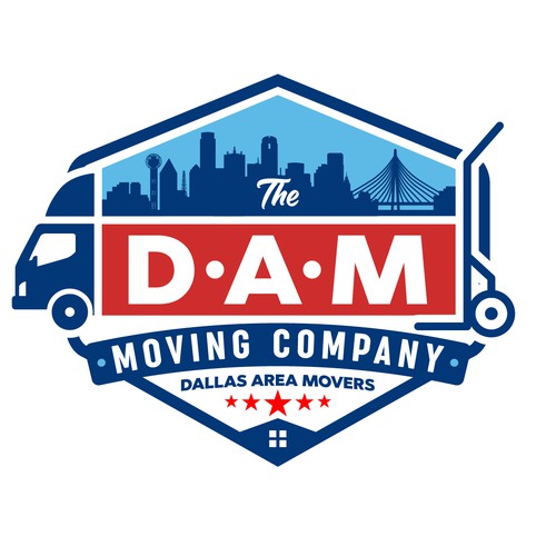 Design a fun, high-quality logo for The DAM Moving Company Design réalisé par Gr8 Art