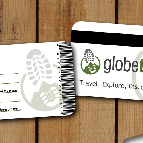 UNIQUE Project - Business Card - THEME: Bus/Train/Plane Ticket デザイン by reklawdesign
