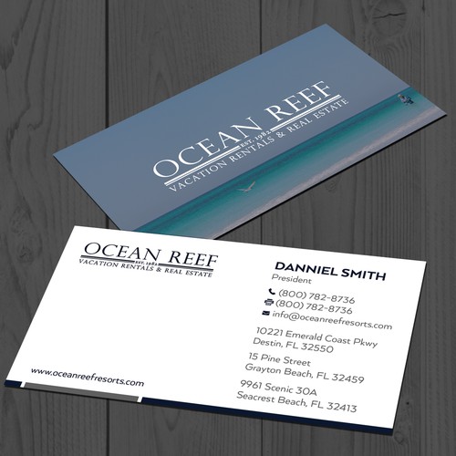 Design a fun, beach-inspired Business Card Design by TanLearn