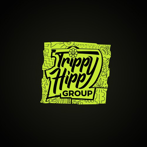 Trippy Hippy Group Logo Challenge Design by Stevica