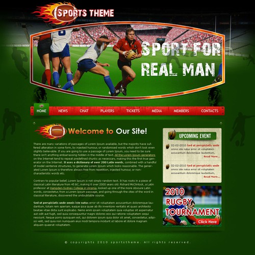 1-3 Page Website Template Design von PSdesigner