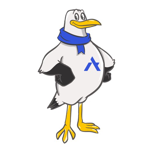 We need a Seagull mascot Design von Argo Studio