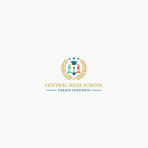 コンペ「Business and tech High school logo design」のデザイン by Aidy_coreさん 