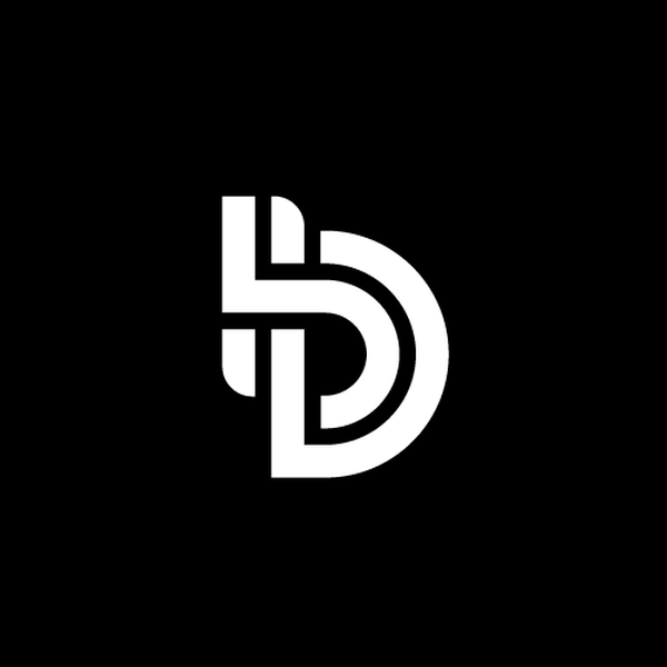 b logo