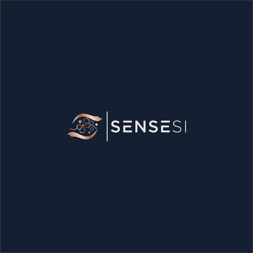 Logo for a wearable sensor technology company Design by Aksara Hati™