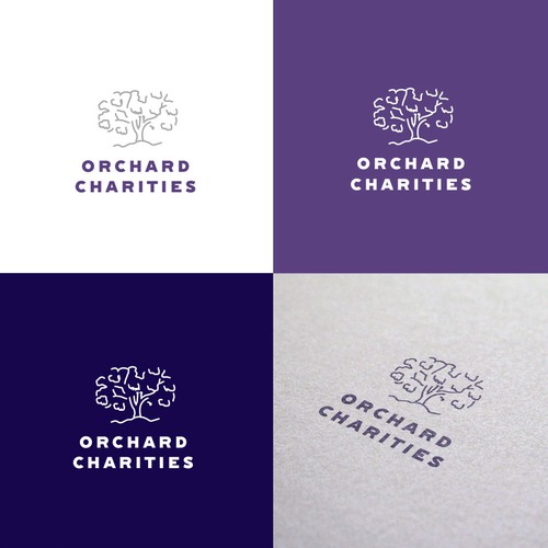 Local charity logo representing doing good Design by stamp-creative