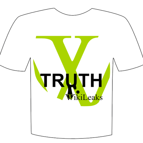 New t-shirt design(s) wanted for WikiLeaks Diseño de Arcad