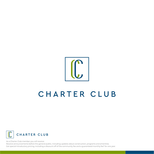 Charter club logo, Logo design contest