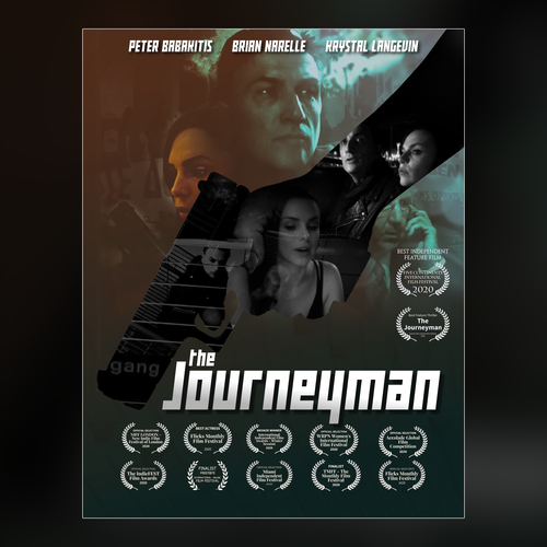 Journeyman Movie Poster Ad Ontwerp door outbox design