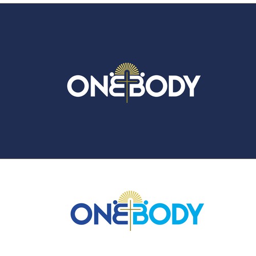 Design a logo for One Body Software showing inter-church community in the One Body of Christ. Design by Ladoblede