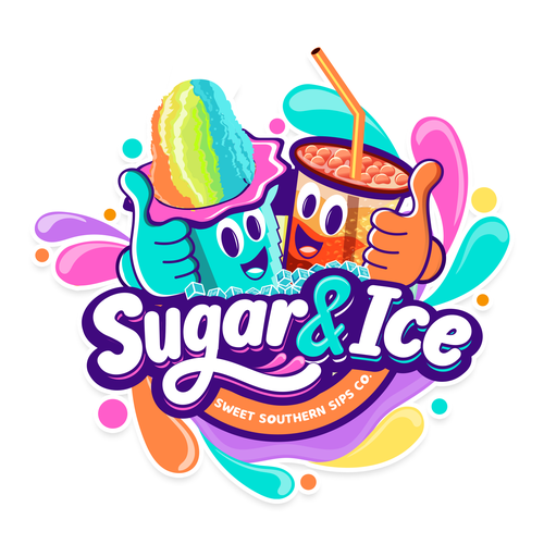 Design di Bring Sugar & Ice to Life – Bright, Bold Branding for a Dirty Soda + Shaved Ice Truck di Night Hawk