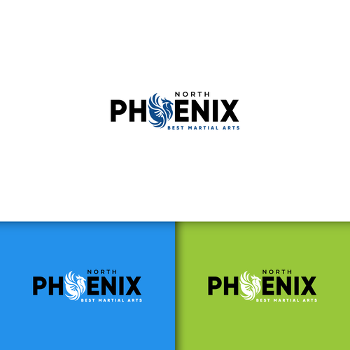 North Phoenix Best Martial Arts school logo Design by Apollo Studio™