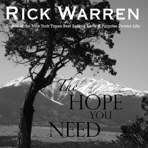 Design Rick Warren's New Book Cover Diseño de Ben Donner