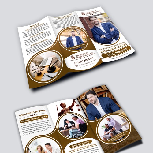 Help me grow my law firm - design my brochure Design by vijoy