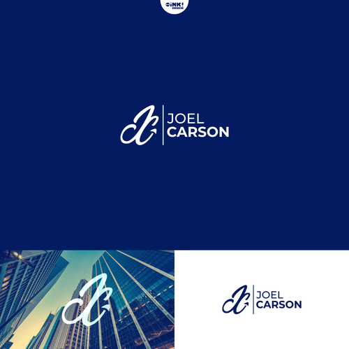 Joel Carson Logo Design by oink! design