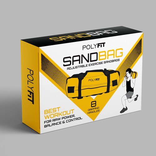 Create EYE-CATCHING packaging design for a Fitness Product! Design by Manthanshah