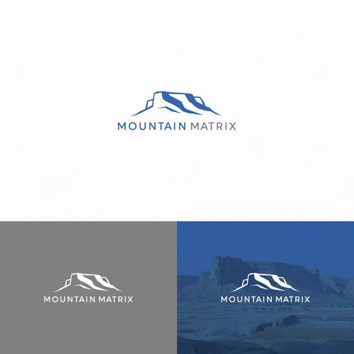 Mountain Matrix Logo Design by Nowshad Art
