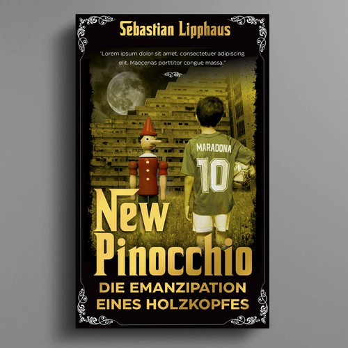 Proposta di design per un contest della categoria Copertina libro realizzata da José Manuel Guyot