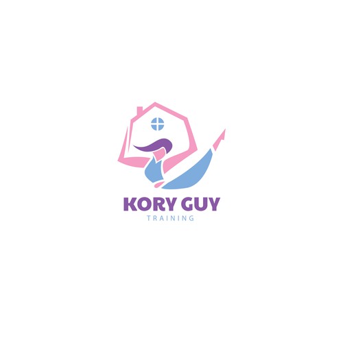 コンペ「Need a Fun and Powerful Logo for a Female in Home Trainer!」のデザイン by A Krikoryanさん 