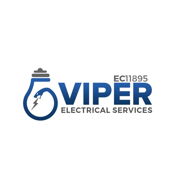Design by MDigitalPixels titled "Logo for electrical contractor services- Viper Electrical Services"