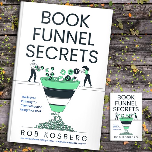 Simple, clean cover design needed for Bestselling Authors new book Design by ~99~