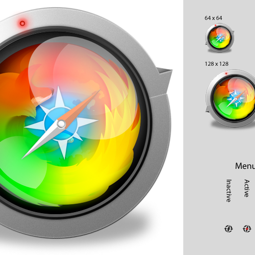 Mac app icon for LiveReload Design por Akhil K.