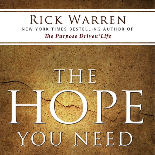 Design Rick Warren's New Book Cover Design por Brotherton