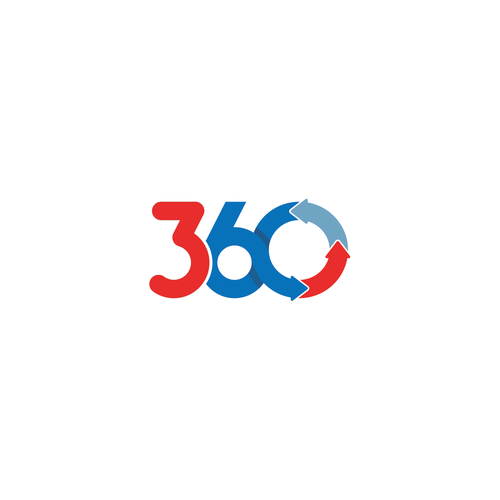Need a powerful and trendy logo including 360 arrow that appeal companies to chose our 360 solution Design by napix.std