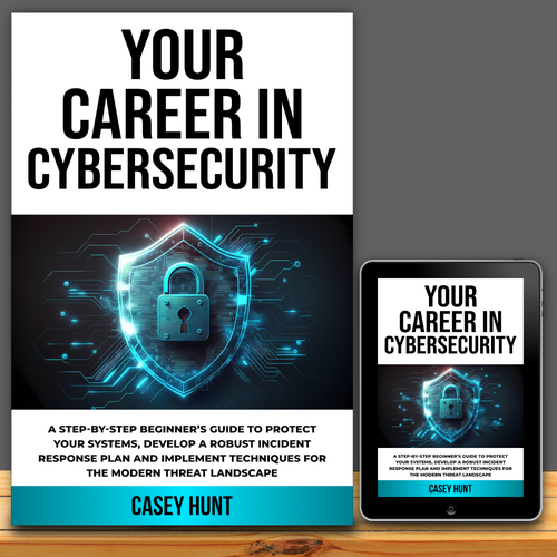 Book Cover Needed for Cybersecurity Book Design by Agel Studio