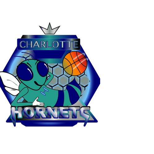 Community Contest: Create a logo for the revamped Charlotte Hornets! Design by GM Proper