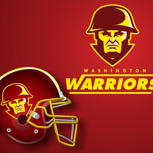 Community Contest: Rebrand the Washington Redskins  Design por cool_colors