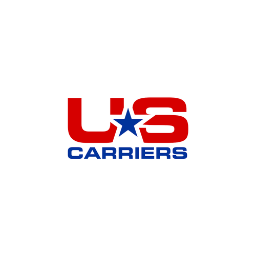 US Carriers Logo Design by flatof12