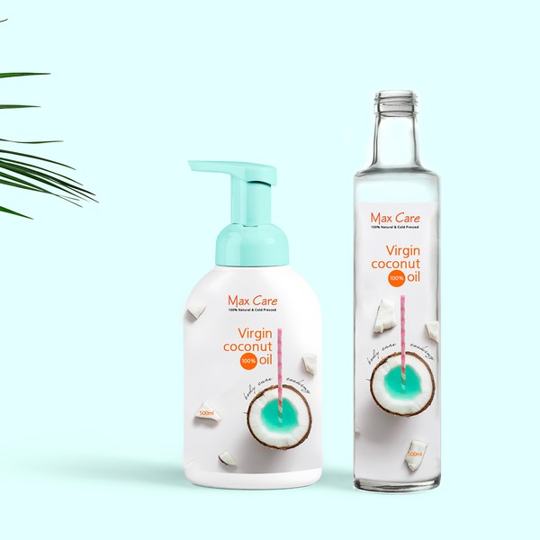 Download Package Design For Virgin Coconut Oil Product Packaging Contest 99designs