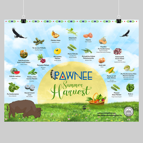 HEY! The Pawnee Natives need your help - expert needed for Pawnee-English Guide Design by Krisssmy