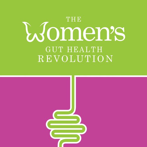 Ultimate Female Gut Health Makeover: Unveiling a Stunning Book Cover for The Female Gut Revolution Design by Fawwad
