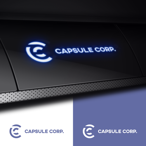 Design di Logo Capsule Corp, univers DBZ di Stefano Pizzato