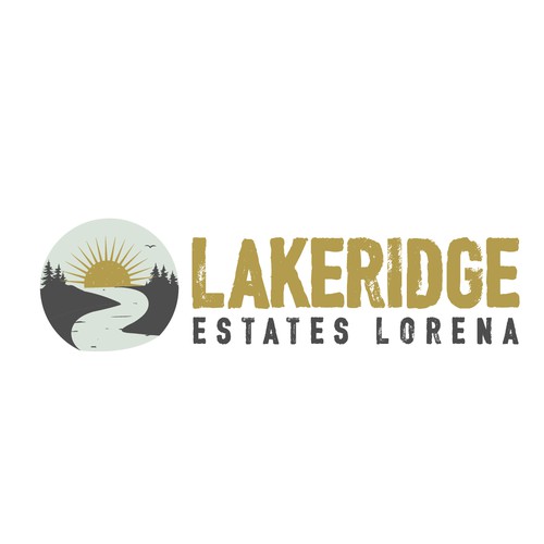 Lakeridge Estates Logo (New Housing Development in Lorena, TX) Design by Inventeour