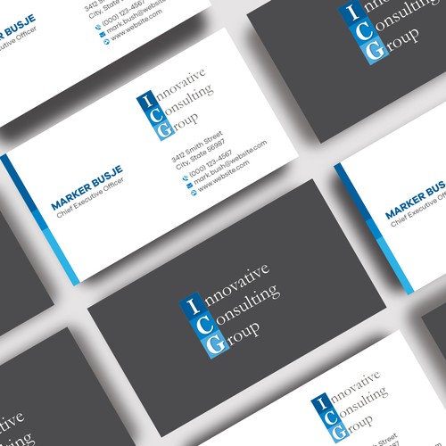 Design di ICG Business Cards di Shila Rani Das