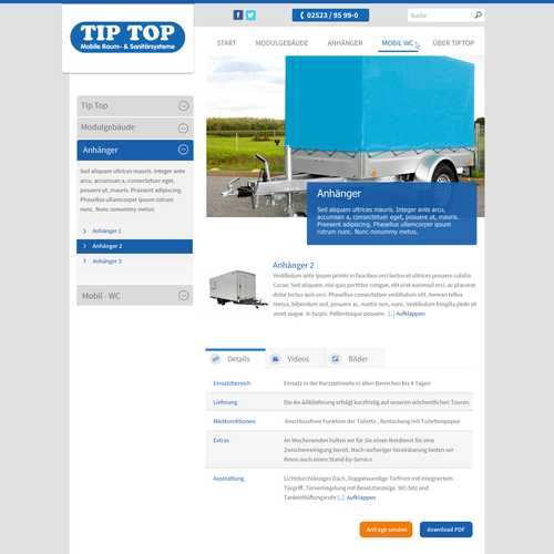 Proposta di design per un contest della categoria Design di sito web realizzata da malzi.