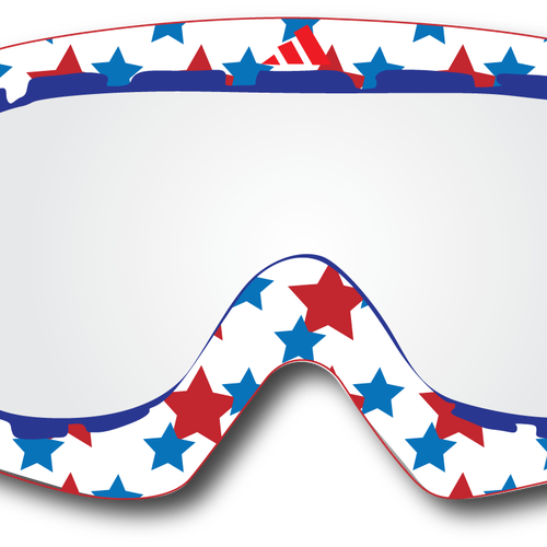 Design adidas goggles for Winter Olympics Ontwerp door cyd