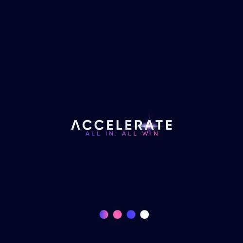 Accelerate 2024 Logo Comps Design by S H A Y