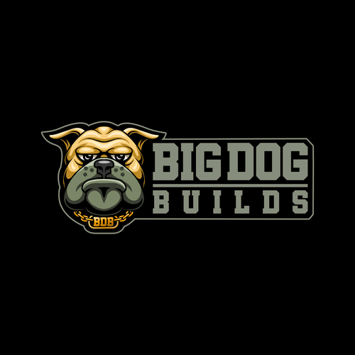 Big Dog Builds Logo Design by N V R design