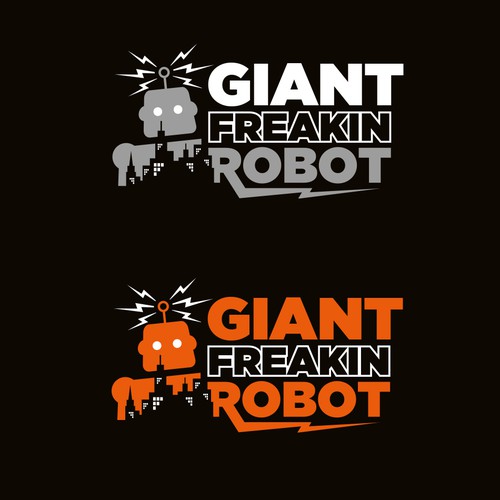 Minimalist, Classy Giant Robot Logo Wanted-ontwerp door TJCD