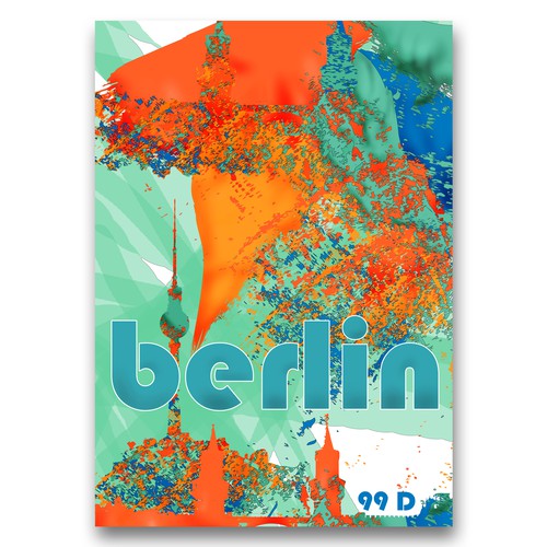 99designs Community Contest: Create a great poster for 99designs' new Berlin office (multiple winners) デザイン by Alexselva