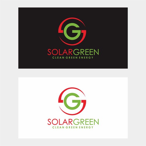 Logo for solar retailer, SolarGreen Diseño de cuteboycute