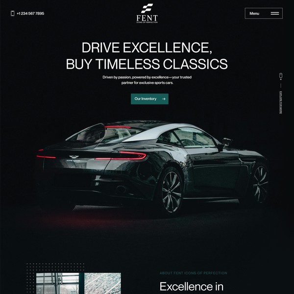  Development of a Website for Selling Luxury Vehicles
