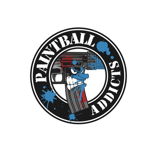 Paintball YouTube Channel logo Design by Housebird