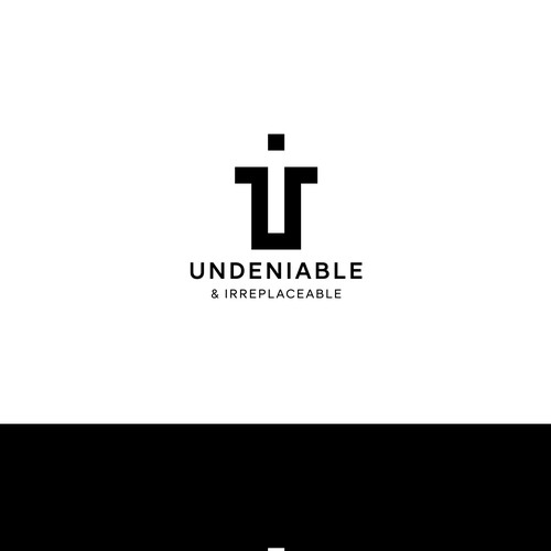 Undeniable & Irreplaceable T- shirt Logo Contest -(Minimalist) -This should be an easy one. Design by Art_is_life✅